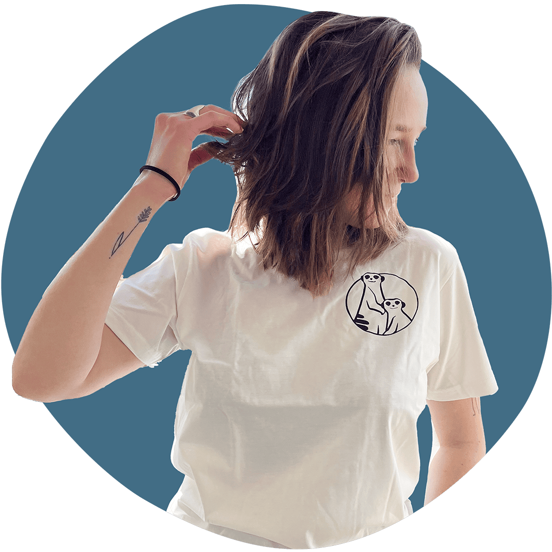 T-Shirt Erdmännchen - Unisex