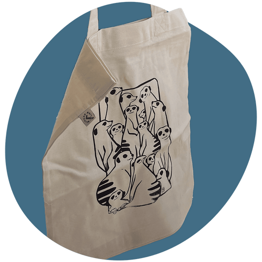 Jutetasche Erdmännchen