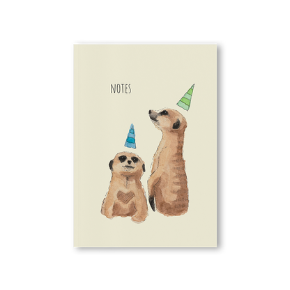 Notizbuch - Erdmännchen