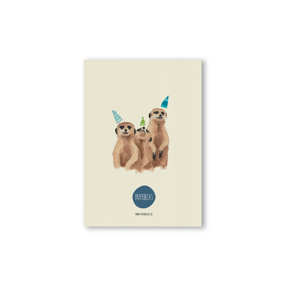 Notizbuch - Erdmännchen