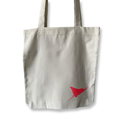 Jutetasche Rochen